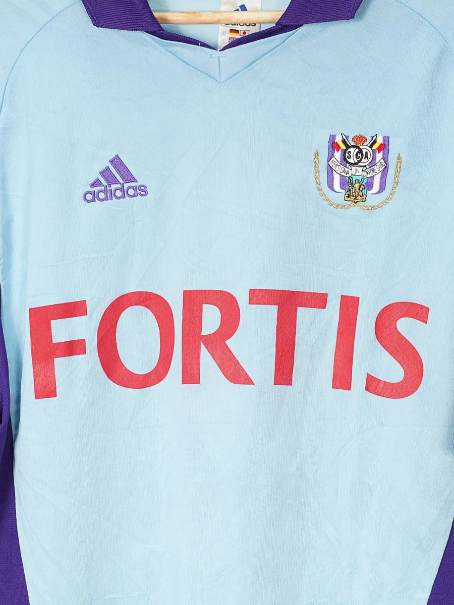Anderlecht Away Shirt 2001/2 6 Match worn/issued (XXL)