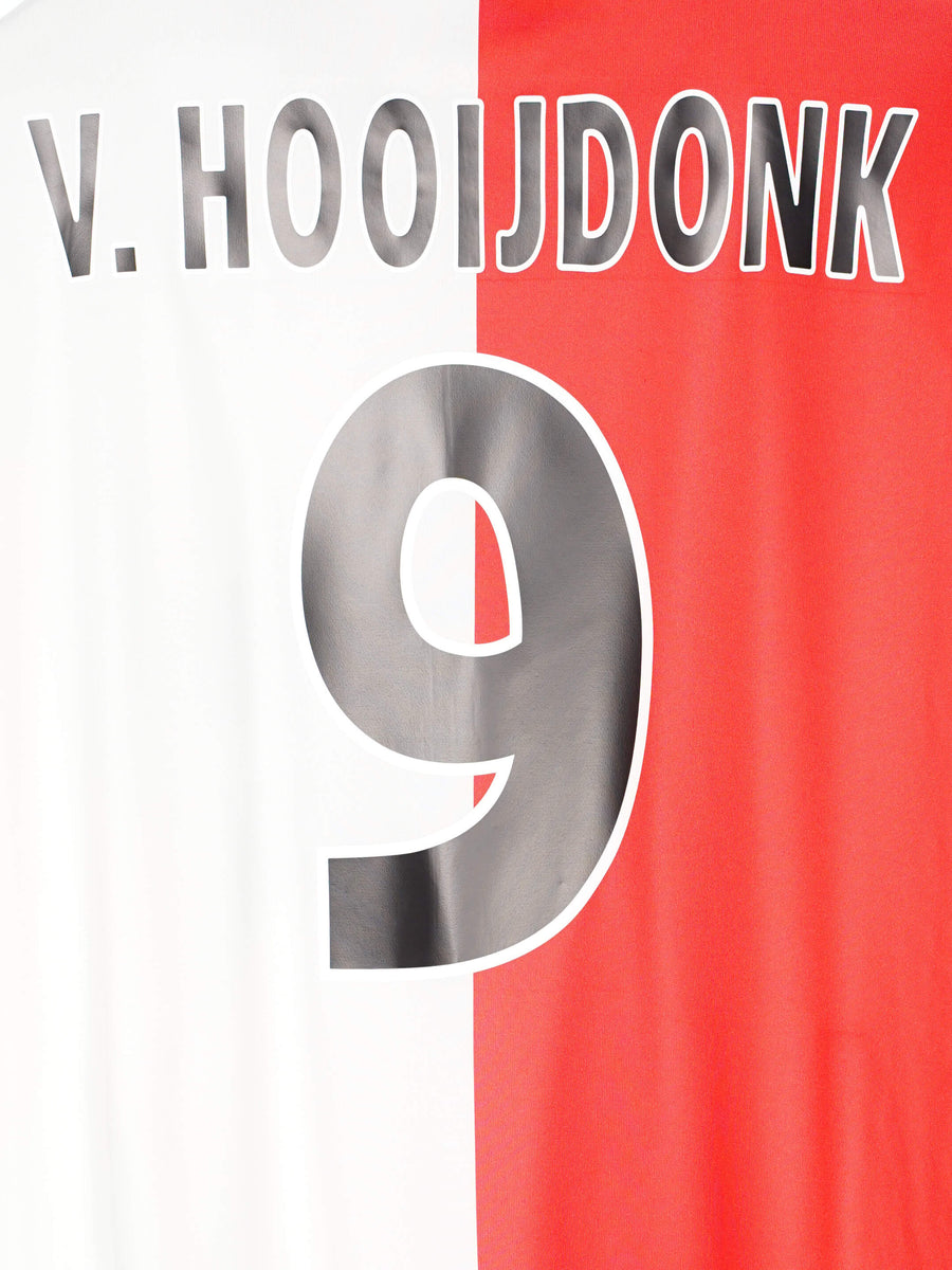 2001/02 Feyenoord V. Hooijdonk #9 Home Shirt (XL)