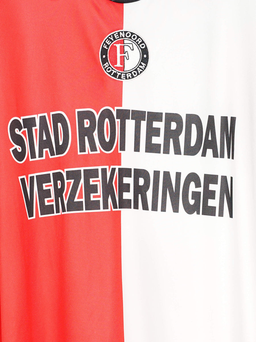 2001/02 Feyenoord V. Hooijdonk #9 Home Shirt (XL)