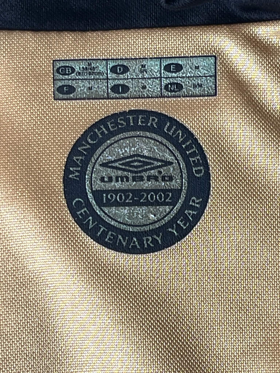 2001/02 Manchester United v.Nistelrooy 10 Centenary Away Shirt (M) Umbro