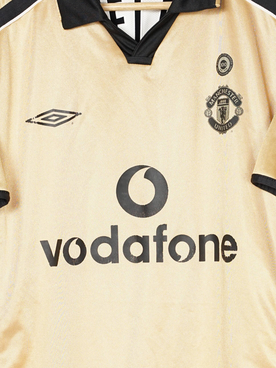 2001/02 Manchester United v.Nistelrooy #10 Centenary Away Shirt (M)