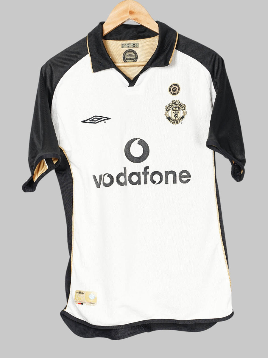 2001/02 Manchester United v.Nistelrooy #10 Centenary Away Shirt (M)