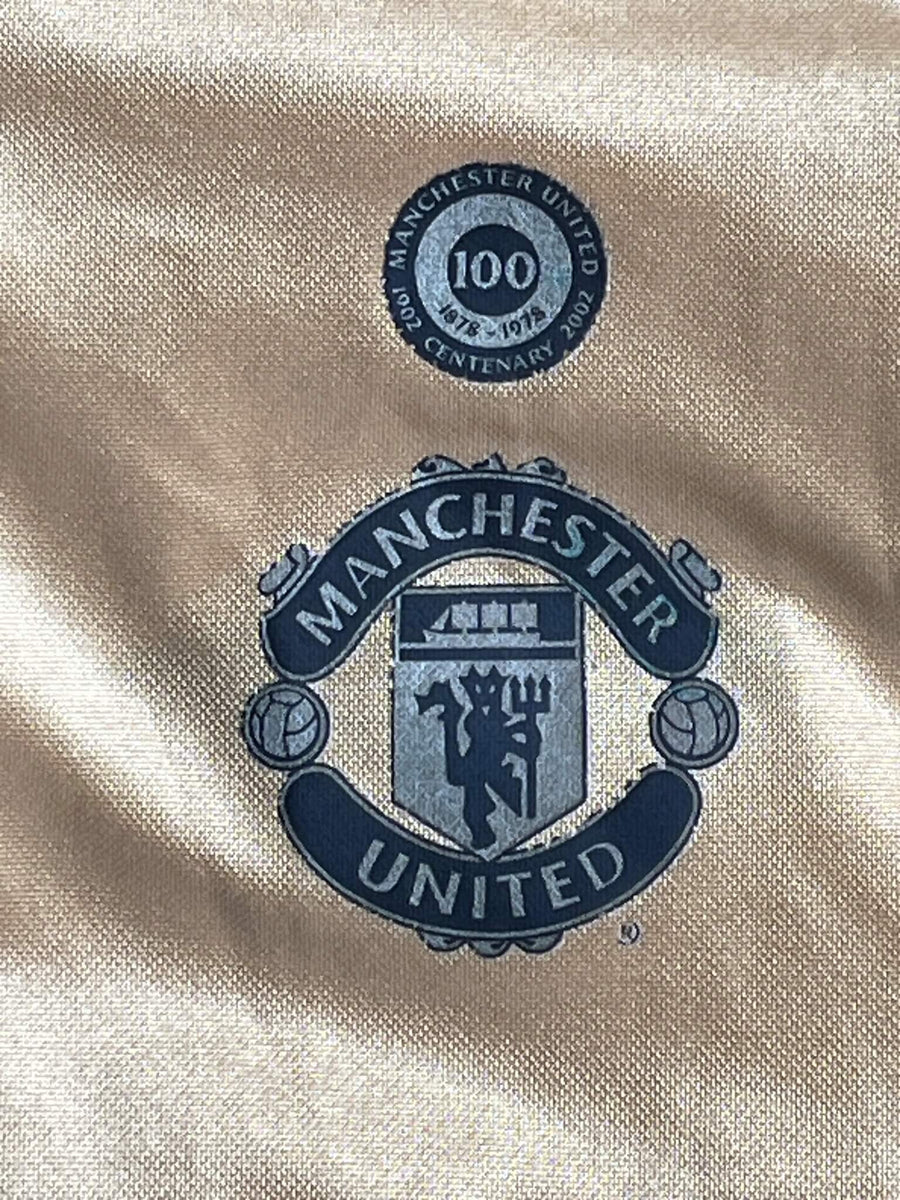 2001/02 Manchester United v.Nistelrooy 10 Centenary Away Shirt (M) Umbro