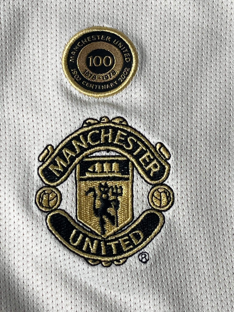 2001/02 Manchester United v.Nistelrooy 10 Centenary Away Shirt (M) Umbro