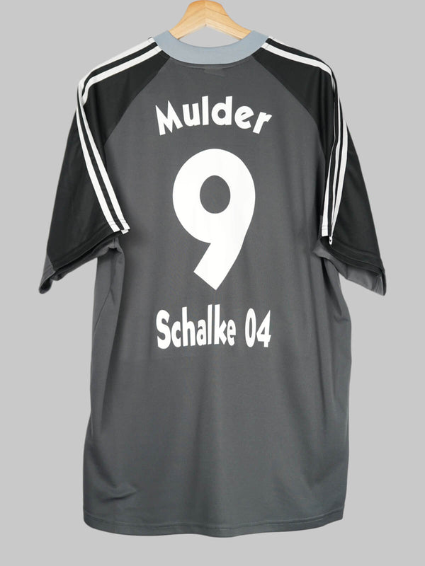 2001/02 Schalke Mulder #9 Auswärtstrikot (XL) Adidas
