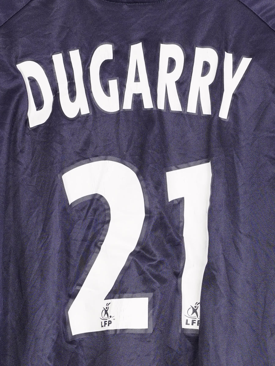 2001/03 FC Girondins Bordeaux Dugarry #21 Signed Home shirt (XL)