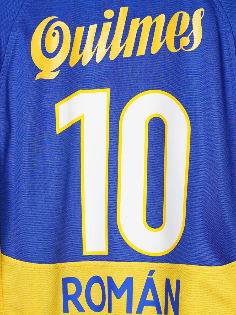 2001/2 Boca Juniors Roman #10 Home Shirt (L)