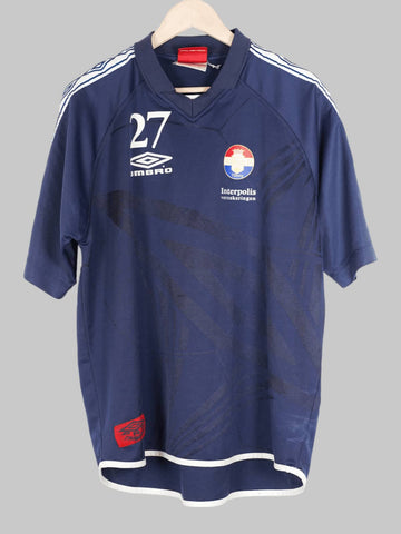 2001/2 Willem II Training Shirt #27 (XXL)