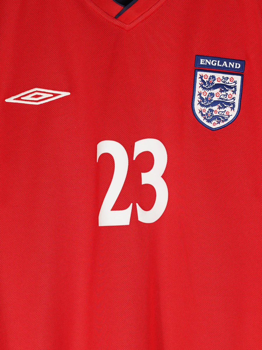 2002/03 England Rooney #23 Away Shirt (L)