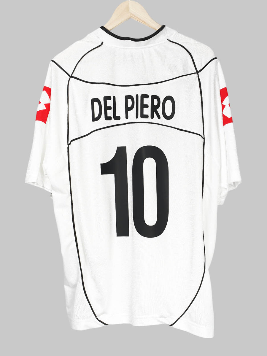 2002/03 Juventus Del Piero #10 Away Shirt (XXL)