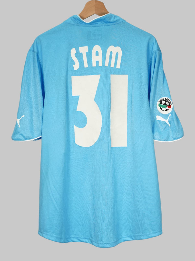 Lazio Home Shirt 2002/3 Stam 31 Match Worn/Issued (XXL)