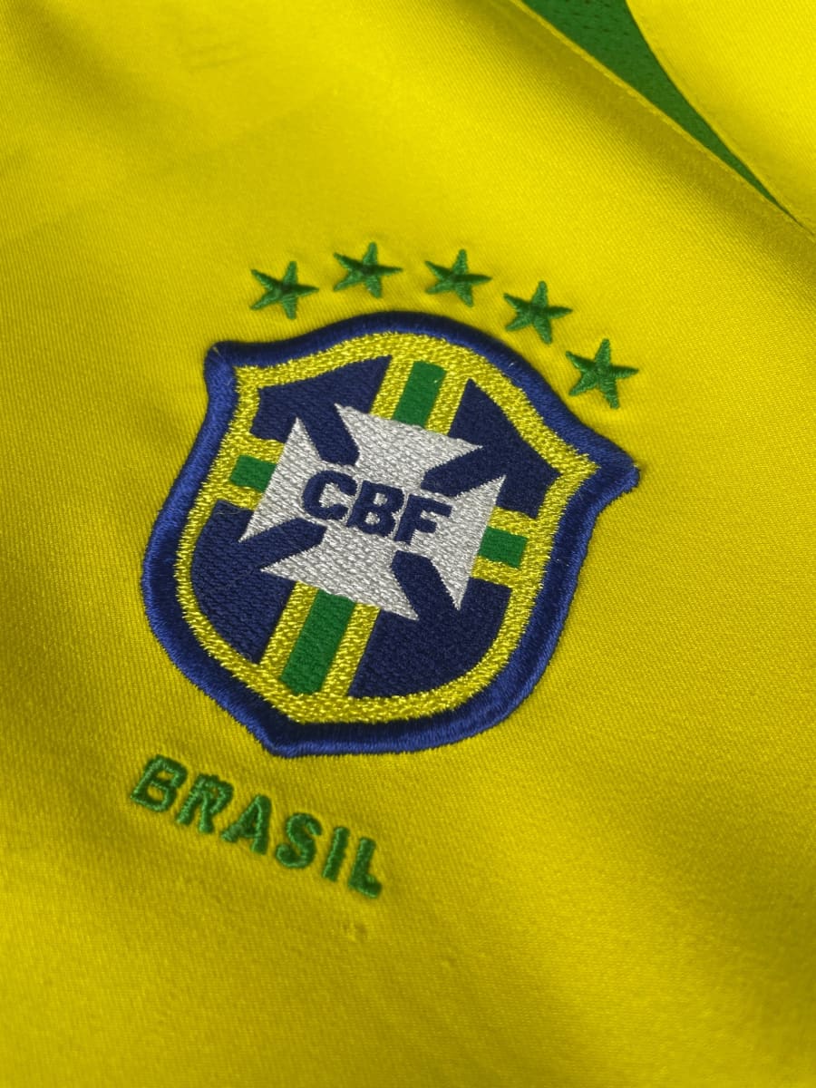 2002/3 Brazil Ronaldo #9 Home Shirt (XL)