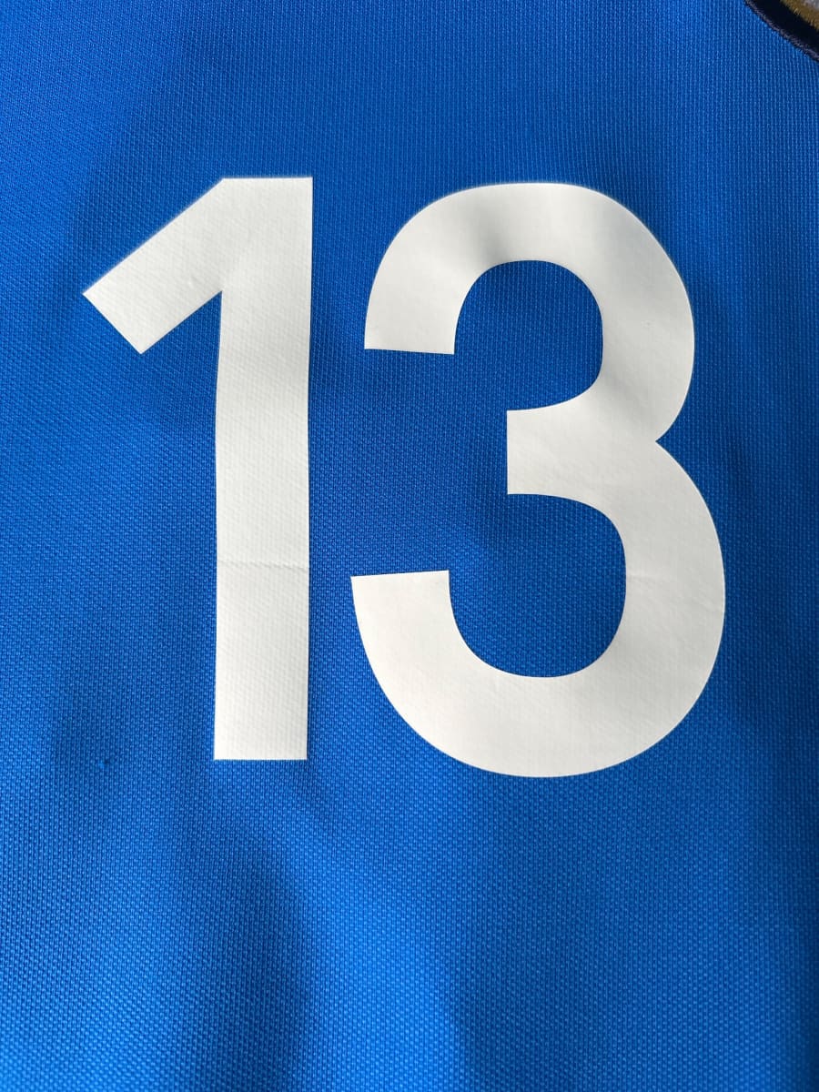 2002/3 Italy Nesta #13 Home Shirt (L)
