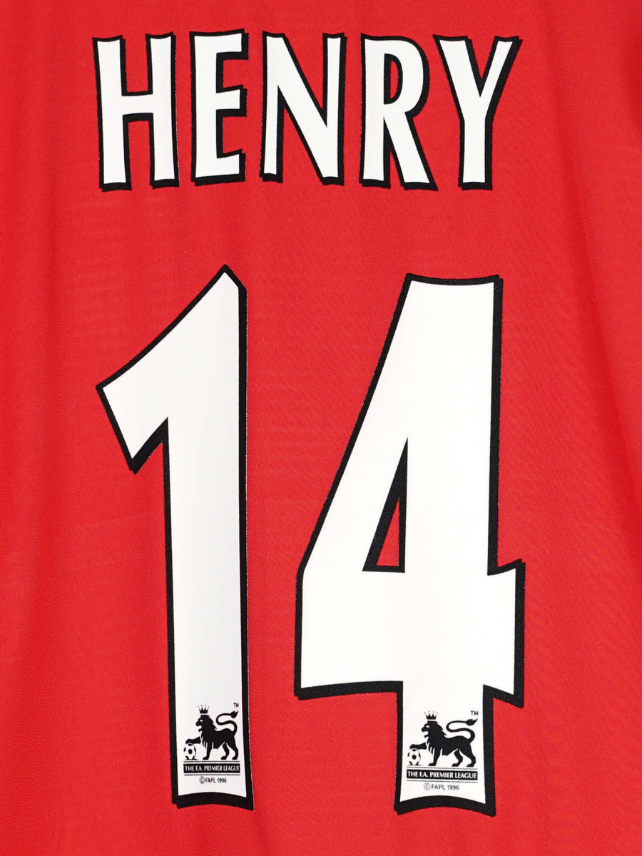 2003/04 Arsenal Henry #14 Home Shirt (M)
