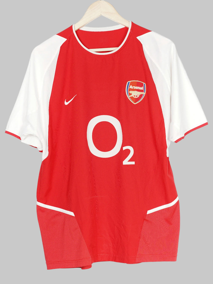 2003/04 Arsenal Henry #14 Home Shirt (M)