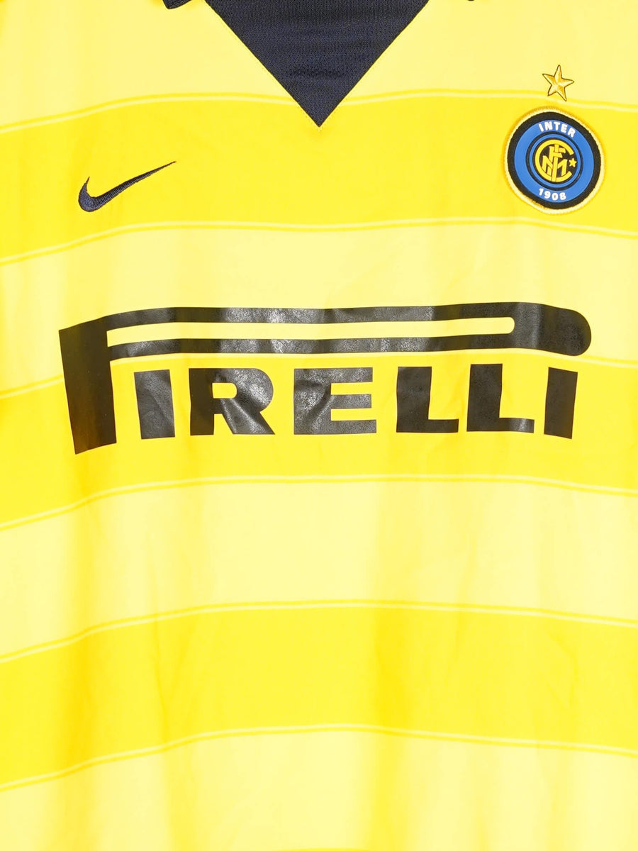 2003/04 Inter Adriano #10 Away Shirt (L)