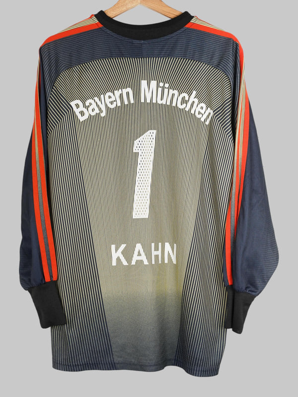 2003/4 Bayern Munich Torwarttrikot #1 Kahn (M) Adidas