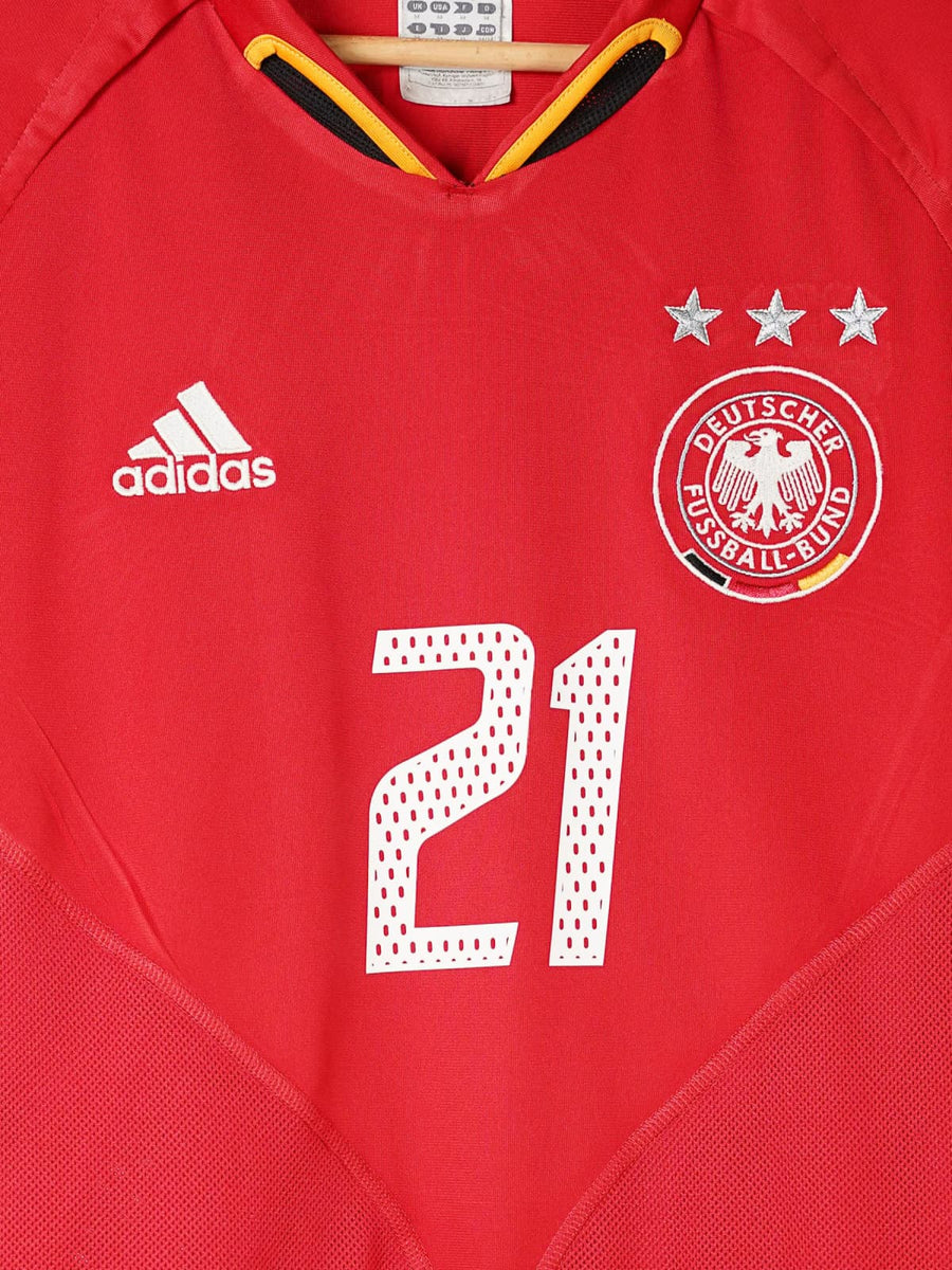 Germany Third Shirt 2004 - 06 Lahm 21 (M)