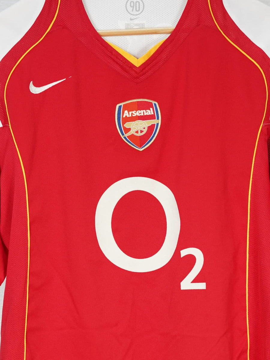 Arsenal Home Shirt 2004/5 Bergkamp 10 (L)