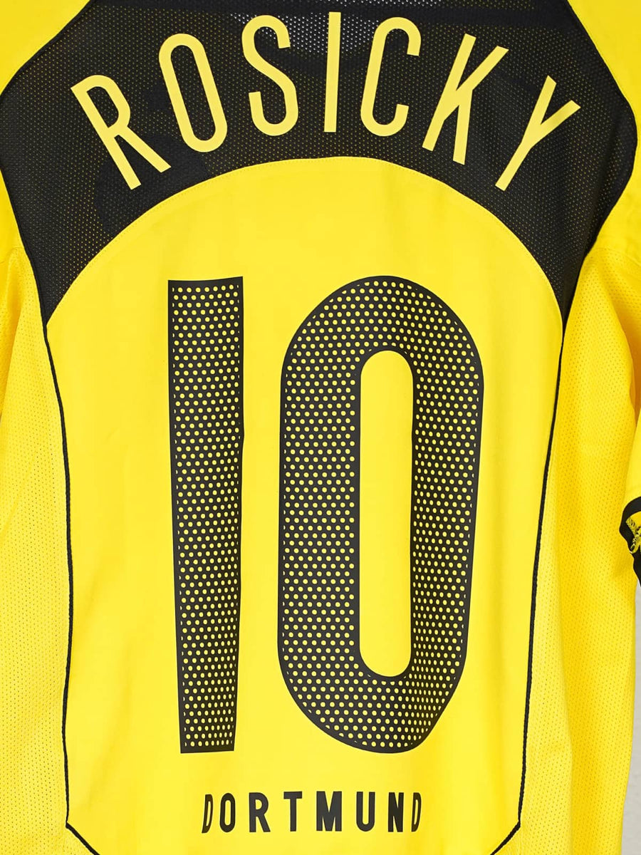 Borussia Dortmund Home Shirt 2004/5 Rosicky 10 (S)