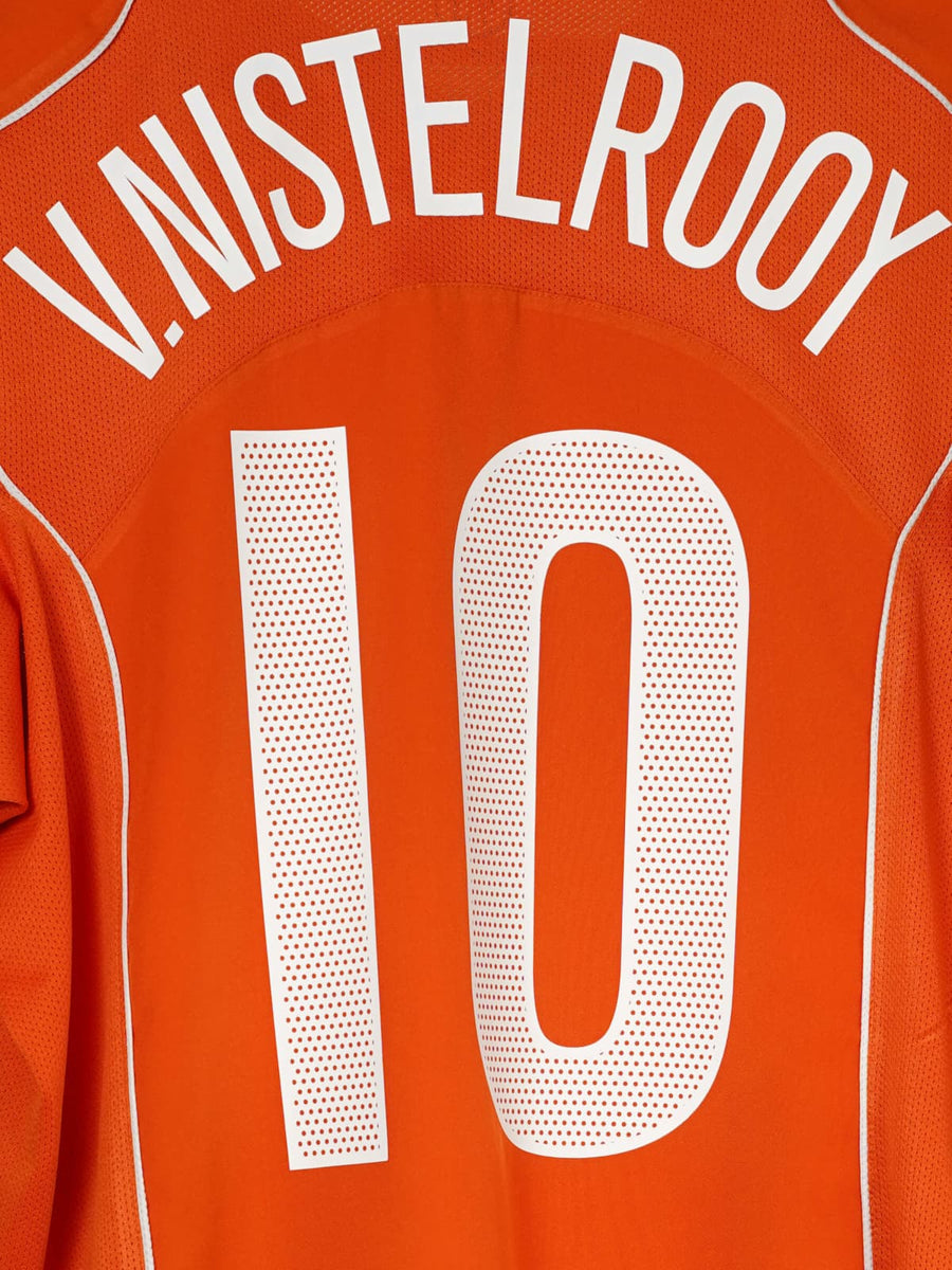 Netherlands Home Shirt 2004/5 V.Nistelrooy 10 (M)