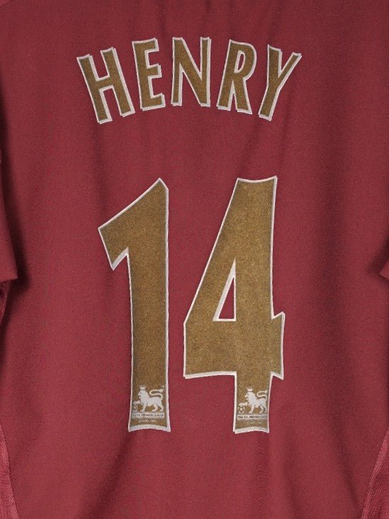 2005/06 Arsenal Henry 14 Home Shirt (XL) Nike