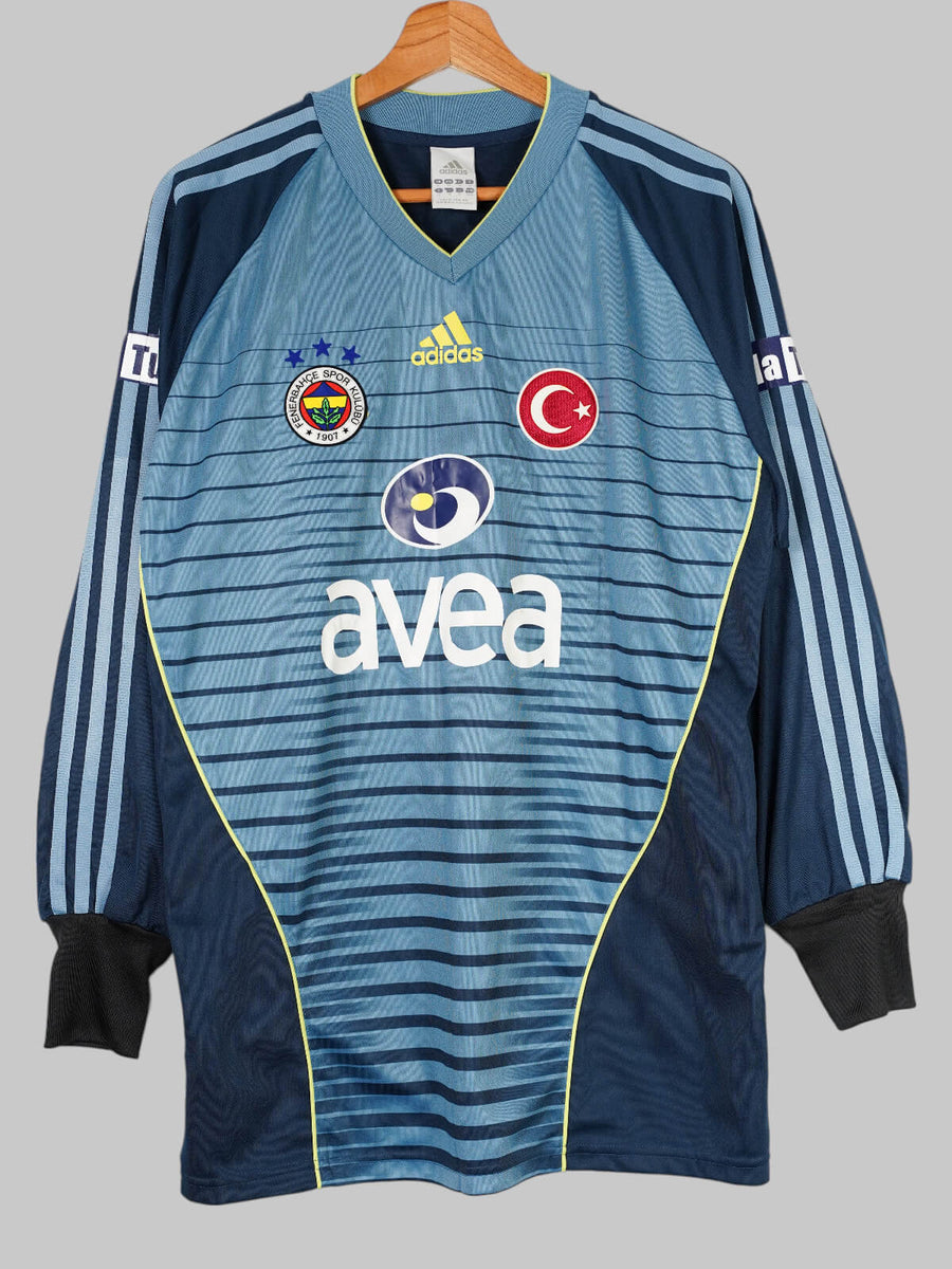 2005/06 Fenerbahce Rüstü #34 L/S Match Worn (M) Adidas