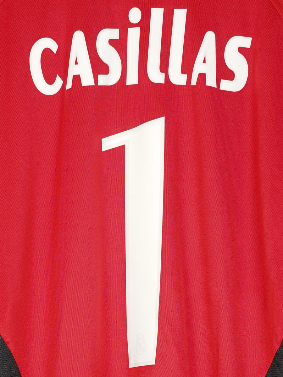 2005/6 Real Madrid Casillas #1 Goalkeeper Shirt (L)