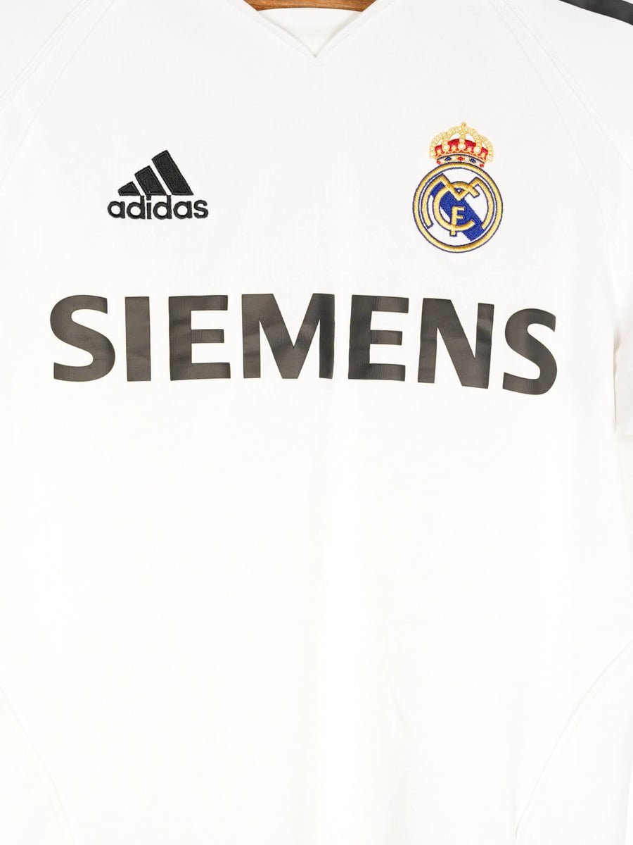 2005/6 Real Madrid Home Shirt Raul #7 (Kids L)