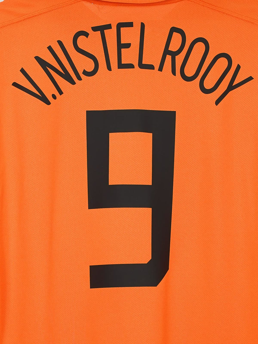 Netherlands Home Shirt 2006/8 V.Nistelrooy 9 (L)