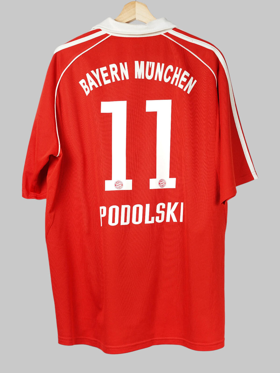 2006/07 Bayern Munich Podolski #11 Home Shirt (XL)