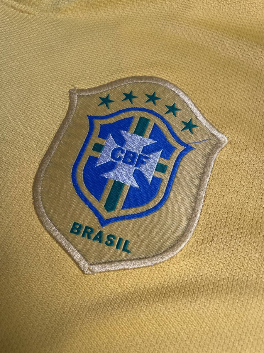2006/07 Brazil Ronaldo #9 Home Shirt (M)
