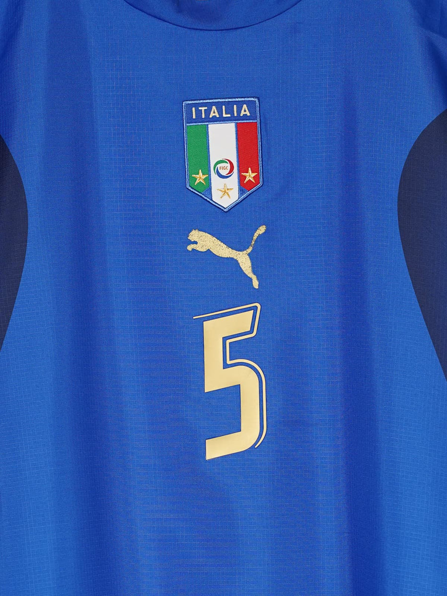 Italy Home Shirt 2006/7 Cannavaro 5 (L)