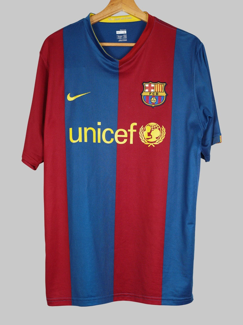 2006/7 Barcelona Messi #19 Home Shirt (L)