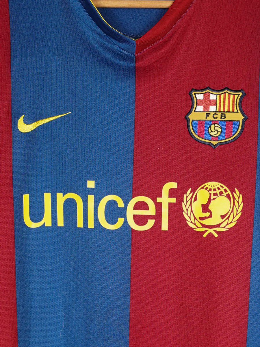 2006/7 Barcelona Messi #19 Home Shirt (L)