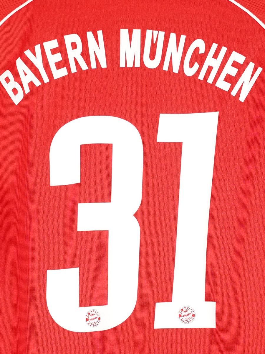 2006/7 Bayern Munich Schweinsteiger #31 Home Shirt (M)