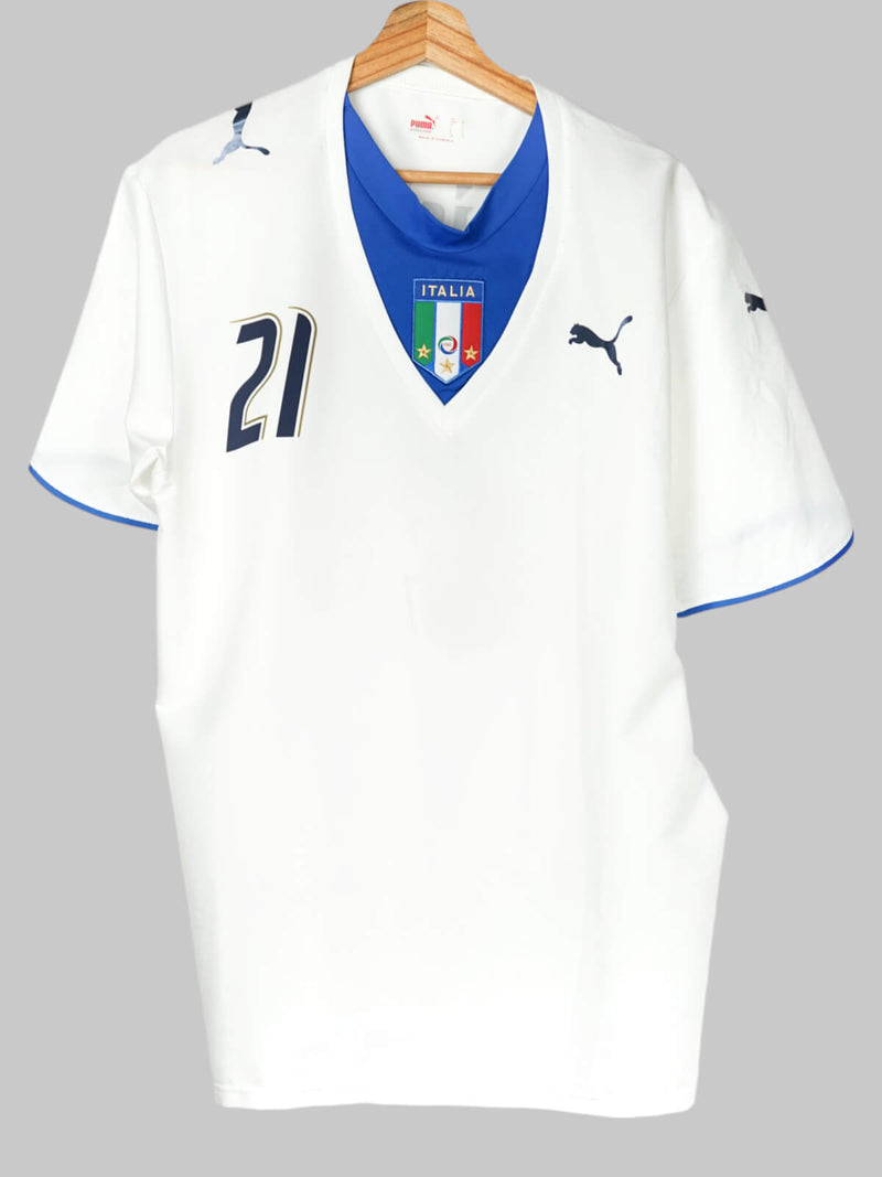 2006/7 Italy Pirlo #21 Away Shirt (L)