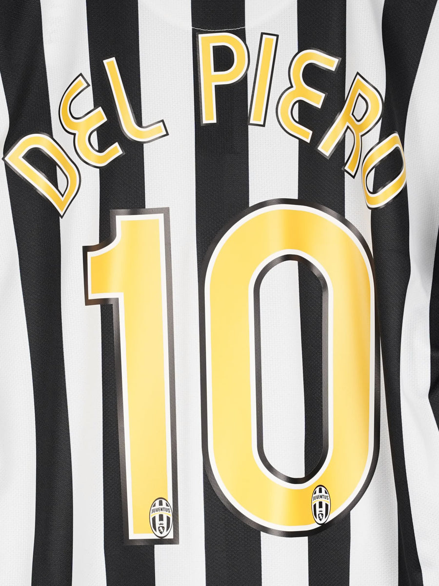 2006/7 Juventus Del Piero #10 Home Shirt L/S BNWT (L)