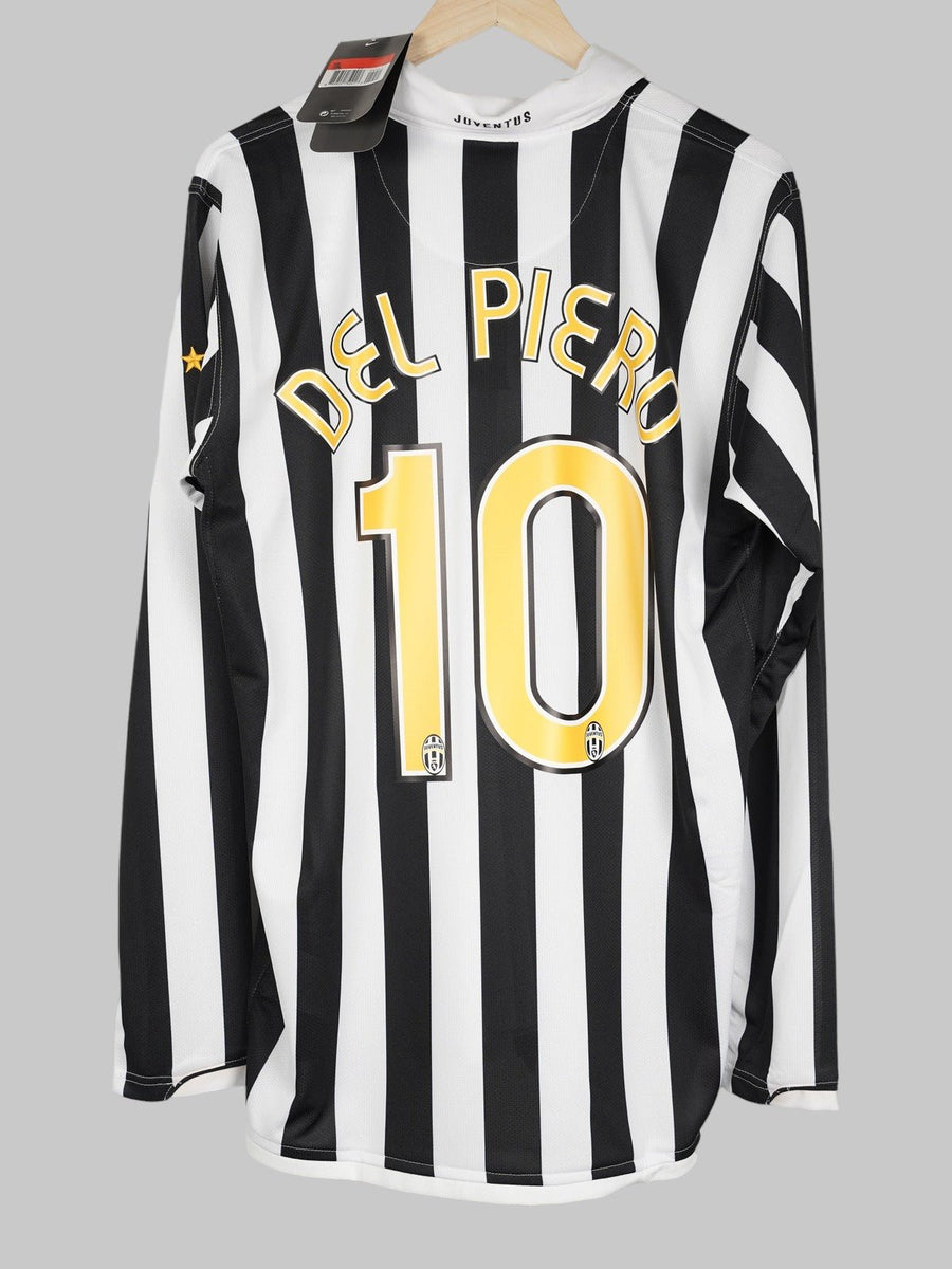 2006/7 Juventus Del Piero #10 Home Shirt L/S BNWT (L)