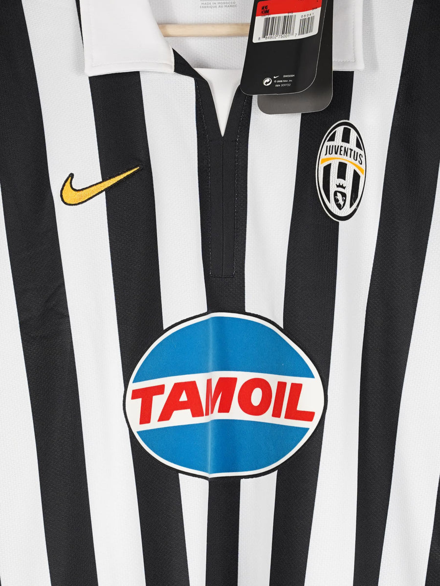2006/7 Juventus Del Piero #10 Home Shirt L/S BNWT (L)