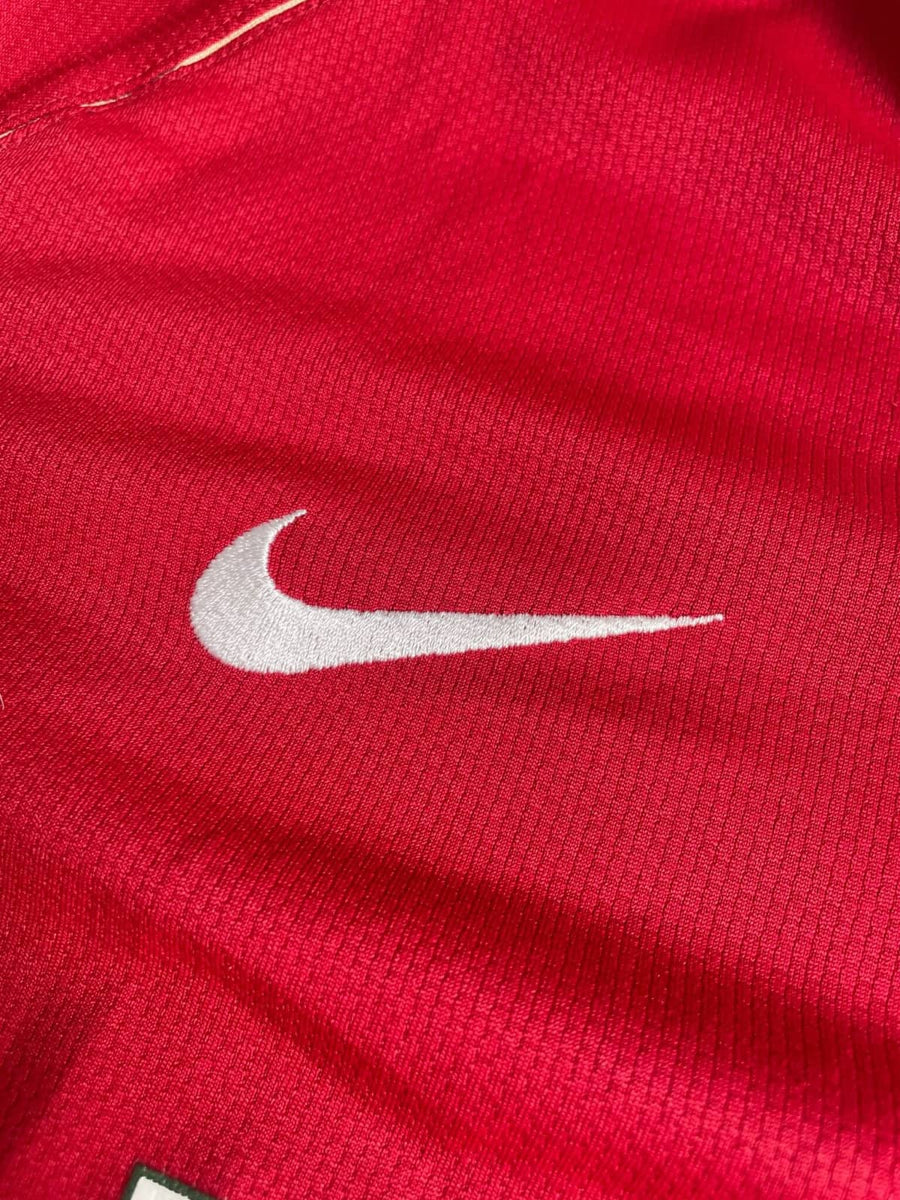2006/7 Manchester United Ronaldo #7 Home Shirt L/S (M)