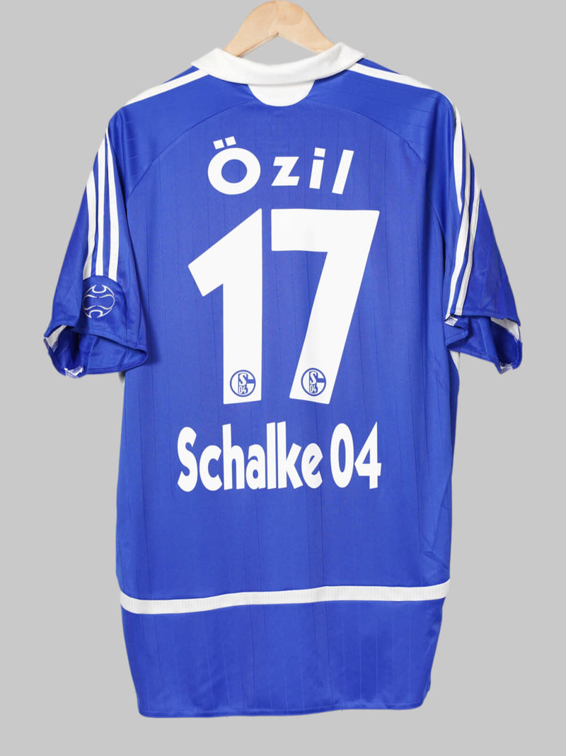2006/7 Schalke Ozil #17 Home Shirt (XL)