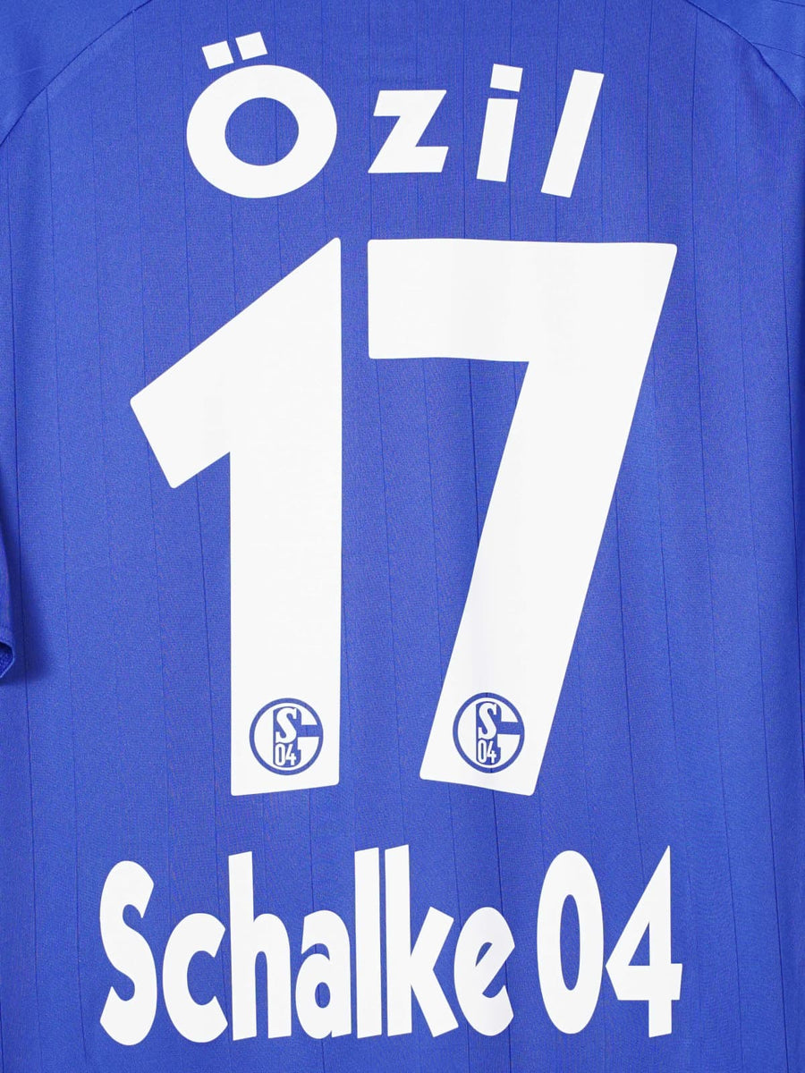 2006/7 Schalke Ozil #17 Home Shirt (XL)