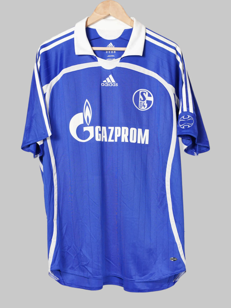 2006/7 Schalke Ozil #17 Home Shirt (XL)