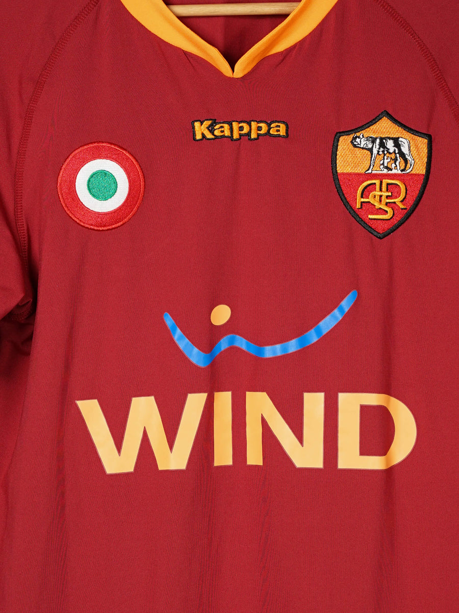 2007/08 AS Roma Totti #10 Home Shirt (L)