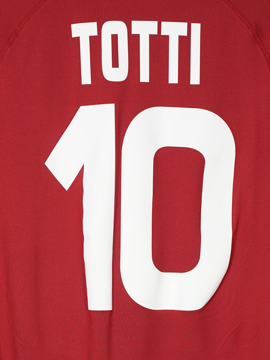2007/08 AS Roma Totti #10 Home Shirt (L)