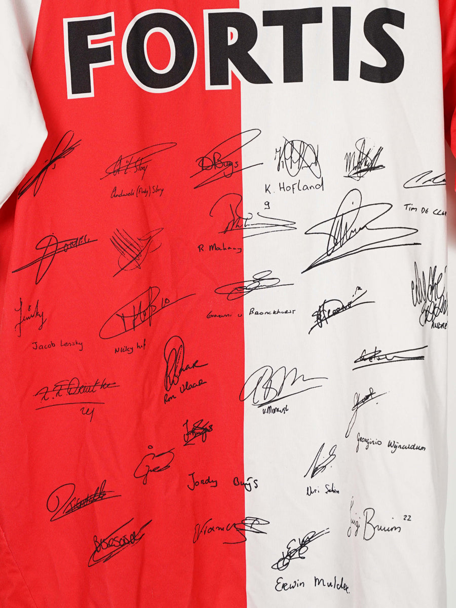 2007/08 Feyenoord Home Shirt Signed (XL)