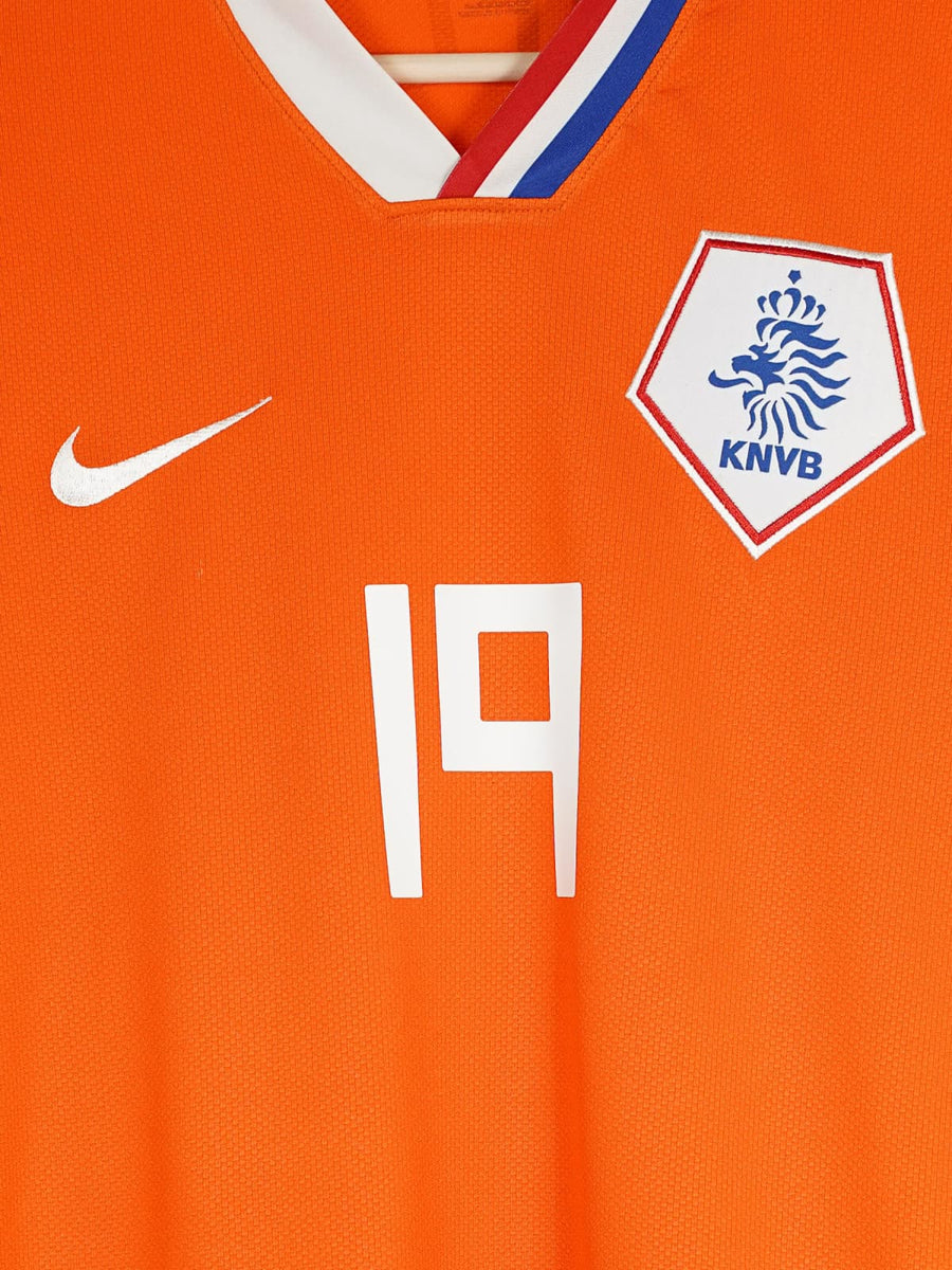 Netherlands Home Shirt 2008/10 Huntelaar 19 (L)