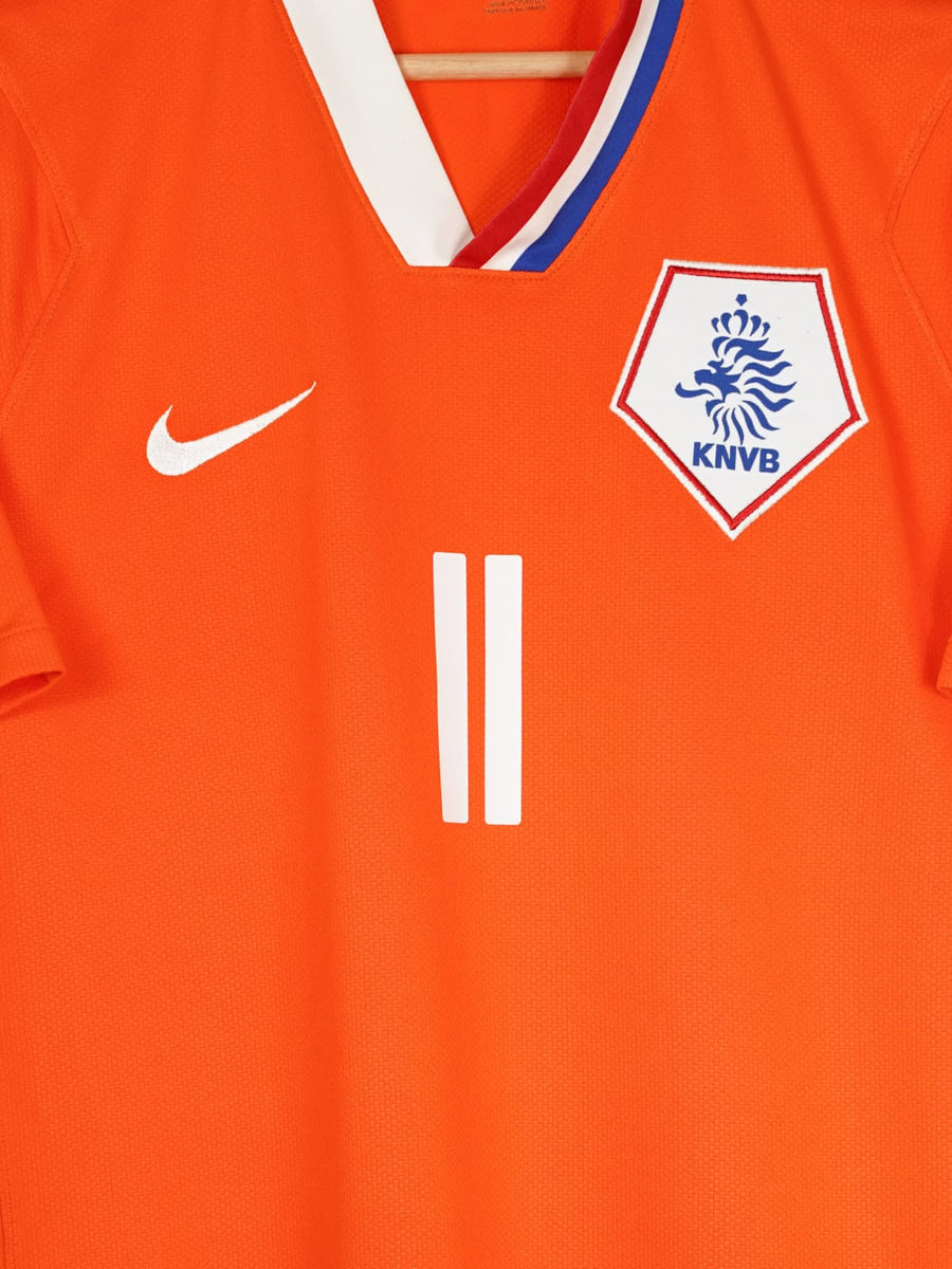 Netherlands Home Shirt 2008/10 Robben 11 (L)