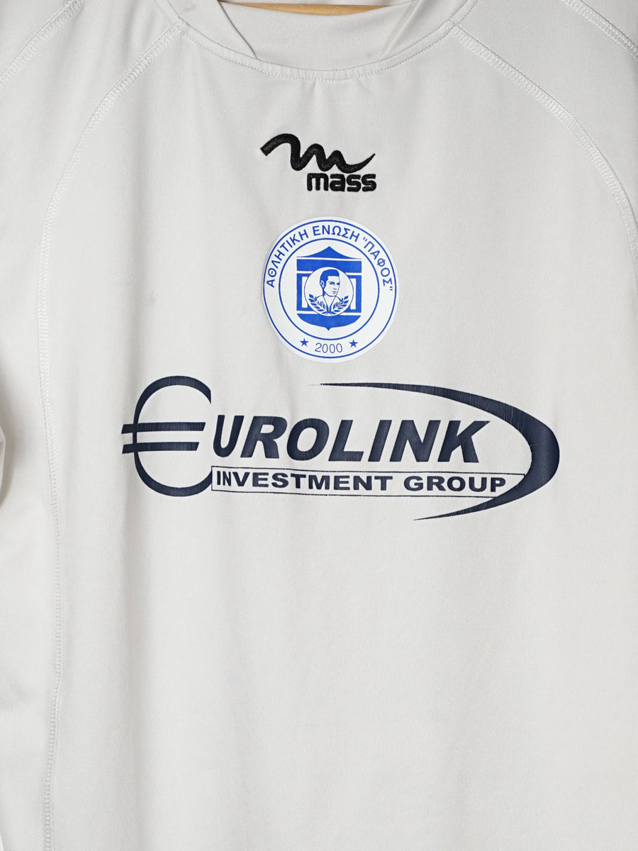 2008/09 AEP Paphos van Es #19 Away Shirt (XL)
